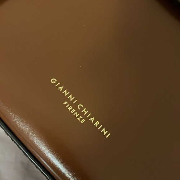 Gianni Chiarini Leather Saddle Bag - Picture 3 of 13
